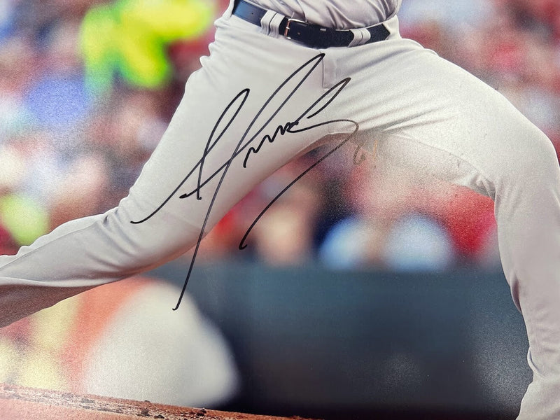 Alex Reyes Signed Autographed 16x20 Photo JSA COA St. Louis Cardinals B
