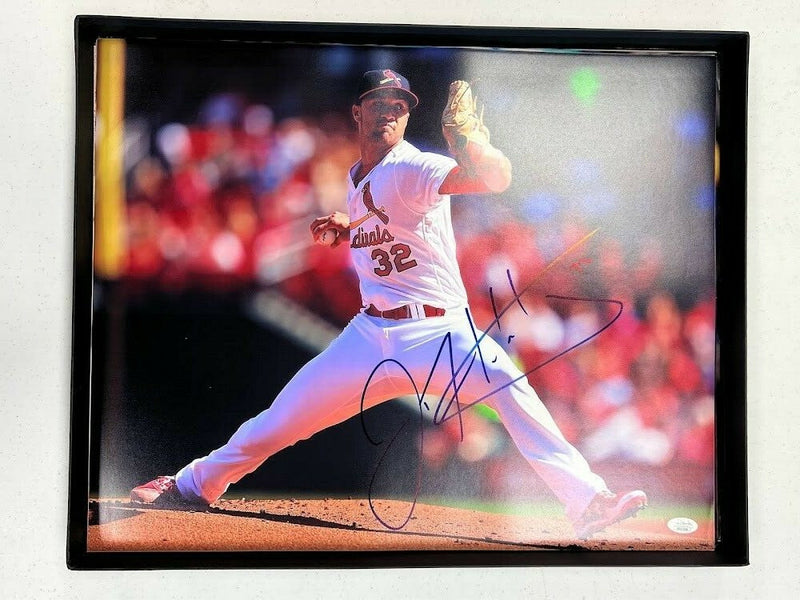 Jack Flaherty Signed Auto Autographed 16x20 Photo JSA COA St. Louis Cardinals