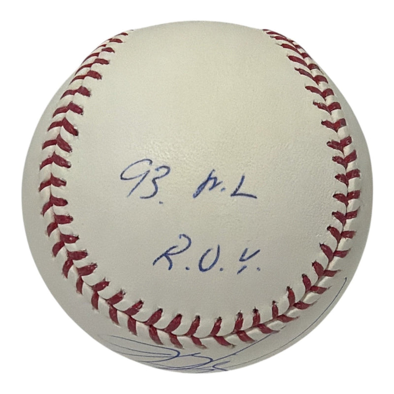 Mike Piazza Signed Autographed ROMLB Baseball w/ 93 NL ROY JSA COA Mets Dodgers