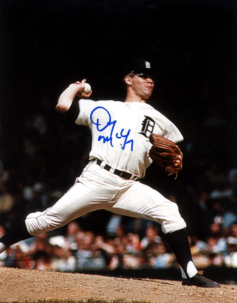 Denny McLain Signed Autographed Detroit Tigers 8x10 Photo LSCM COA #10