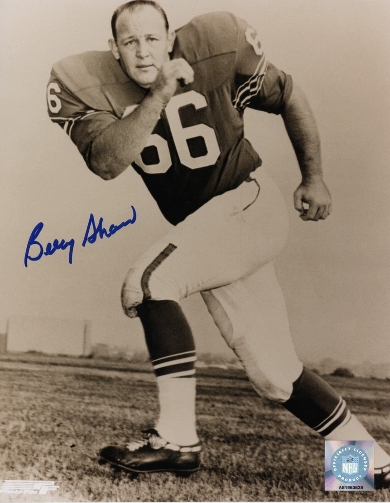 Billy Shaw Signed Autographed Buffalo Bills 8x10 Photo File LSCM COA
