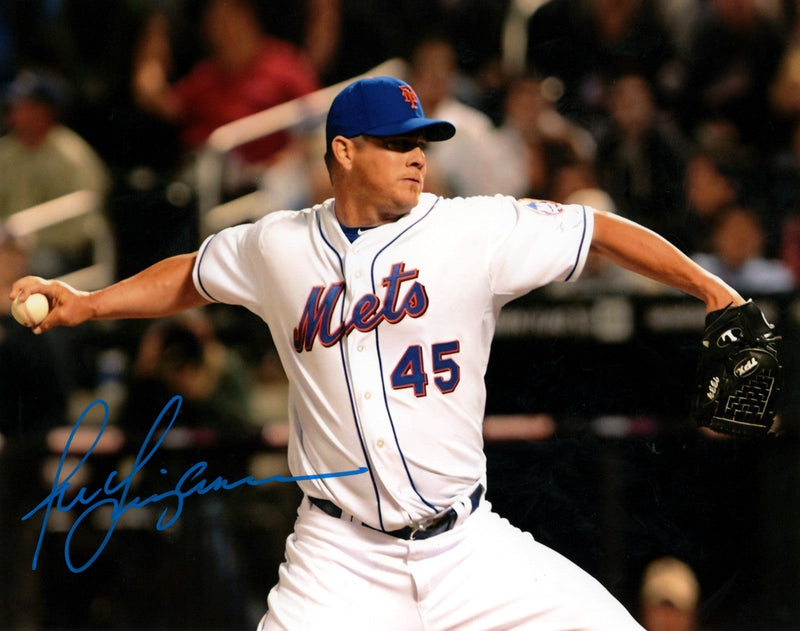 Jason Isringhausen Signed Autographed New York Mets 8x10 Photo LSCM COA #2