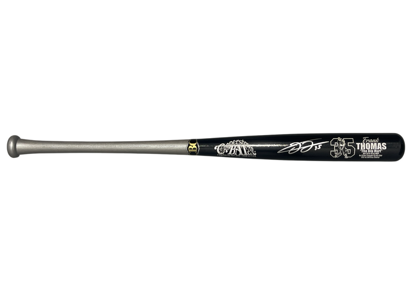 Frank Thomas Signed Cooperstown Baseball Bat Beckett Witness BAS COA White Sox