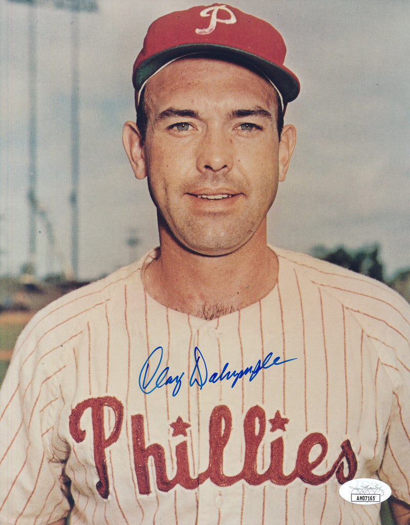 Clay Dalrymple Autographed 8x10 Photo Philadelphia Phillies JSA 181936