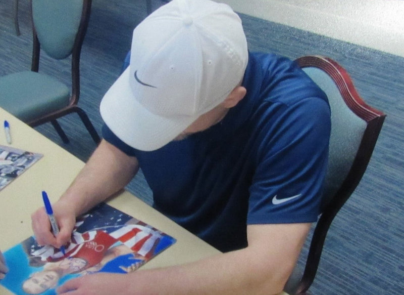 Cael Sanderson Signed/Autographed 11x14 Photo Penn State Wrestling JSA 193154