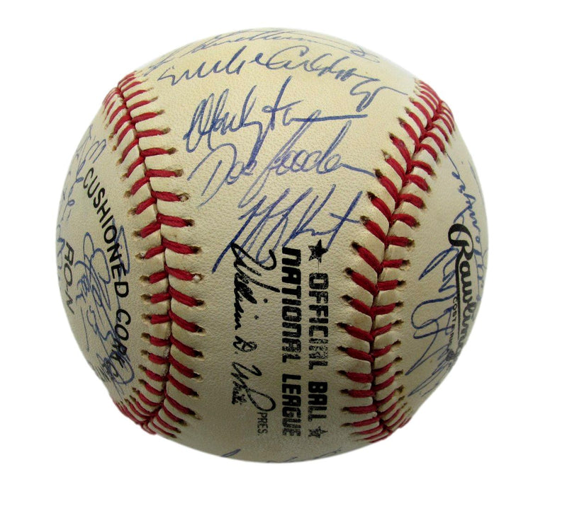 1992 Mets Team Autographed by 30 Torborg Murray Gooden ONL Baseball 182809