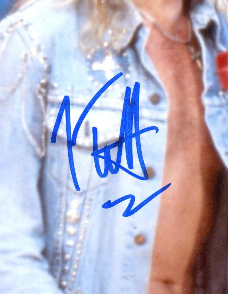 Joe Elliott Autographed 8x10 Photo Def Leppard JSA