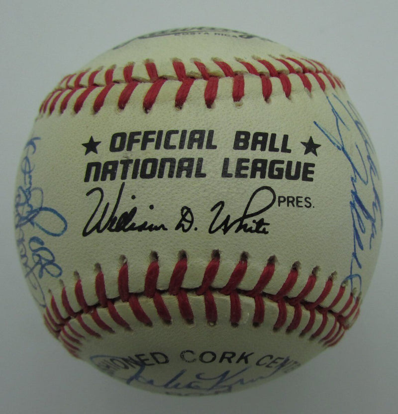 1992 Phillies Team Signed by 25 ONL Baseball Fregosi Kruk Bowa Amaro Jr 149236