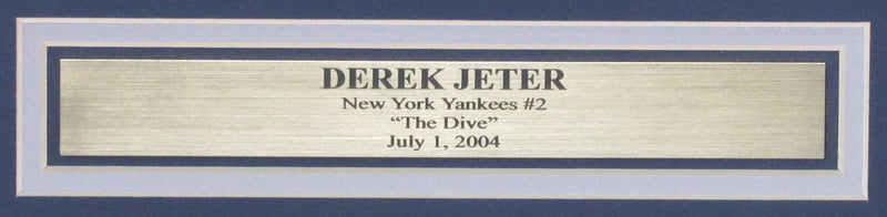 Derek Jeter UNSIGNED 16x20 Photo "The Dive" New York Yankees Framed 189414