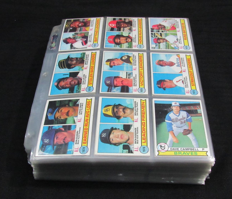 1979 Topps Baseball Card Complete Set (1-726) Rose Smith RC Ryan Brett 191963