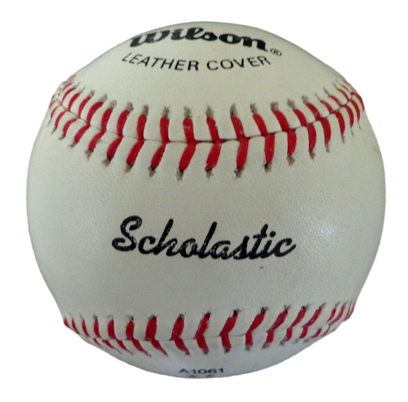 Whitey Ford HOF Autographed Scholastic Baseball New York Yankees 180154