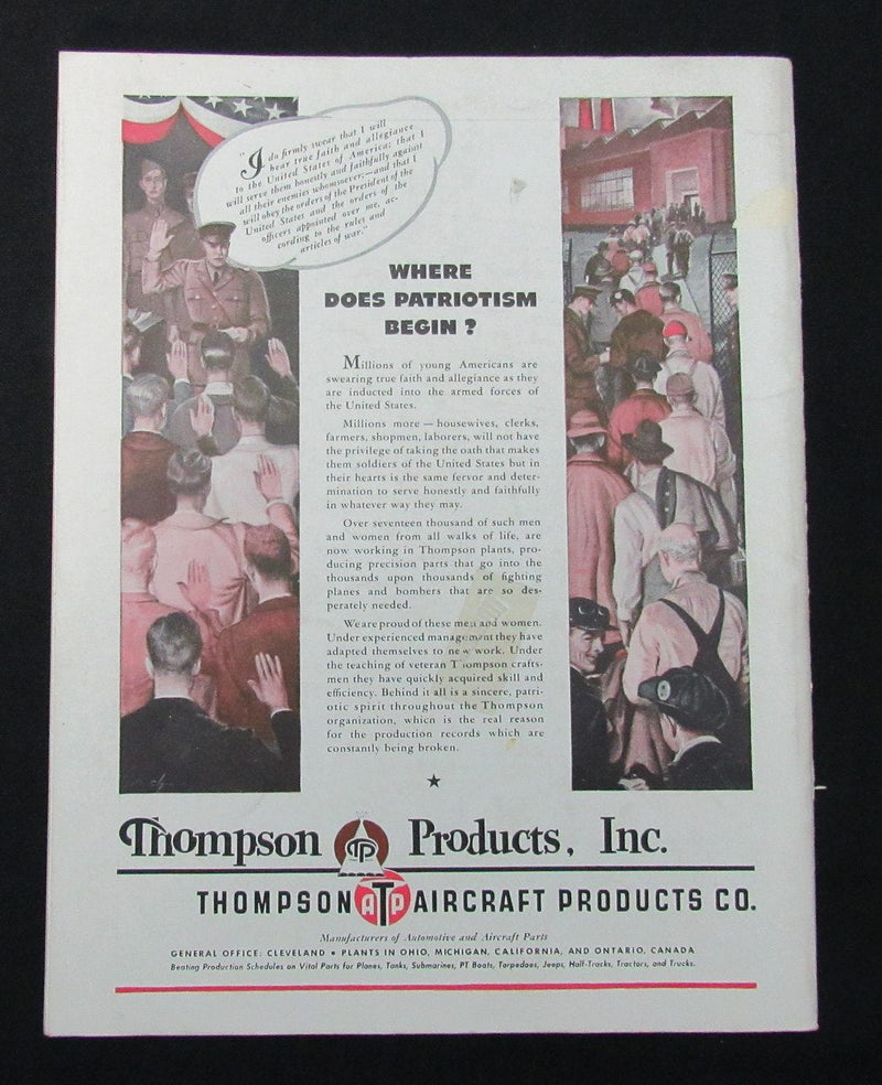 10/30/1943 Navy vs. Notre Dame College Program 186005