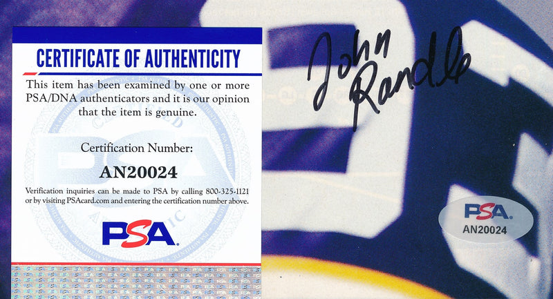 John Randle HOF Signed/Auto 8x10 Photo Minnesota Vikings PSA/DNA 188160