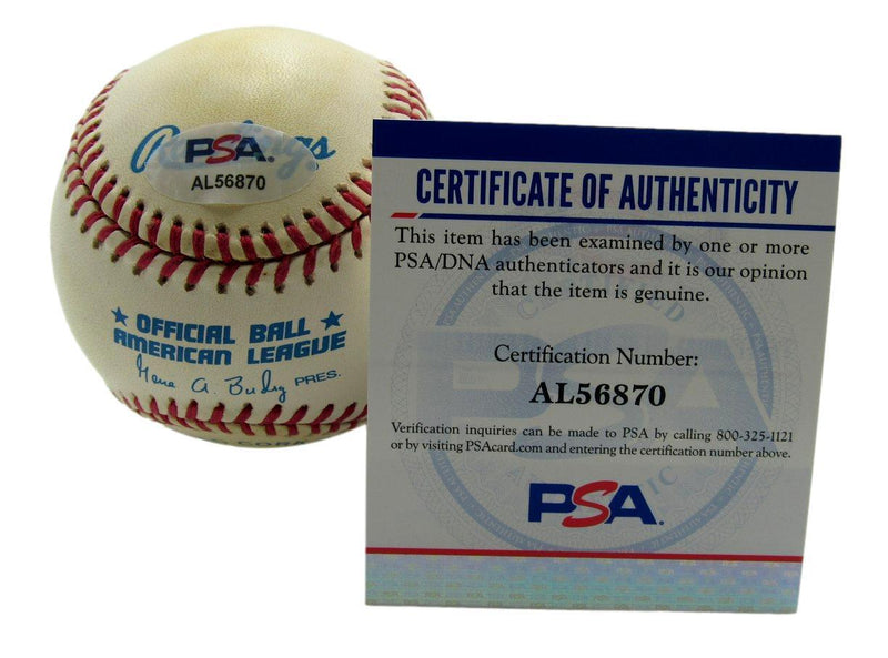 James Red Moore Signed OAL Baseball Negro League Baltimore Elite Giants PSA/DNA