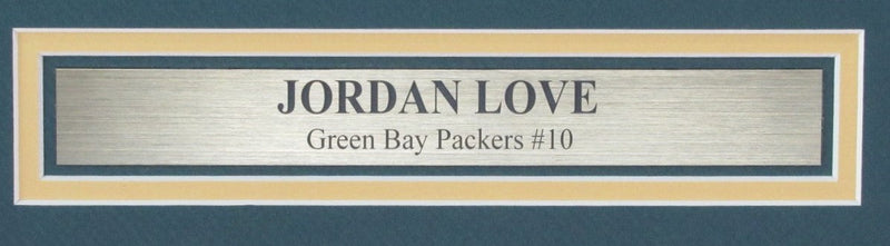 Jordan Love Signed/Autographed 16x20 Photo Packers Framed Beckett 193318