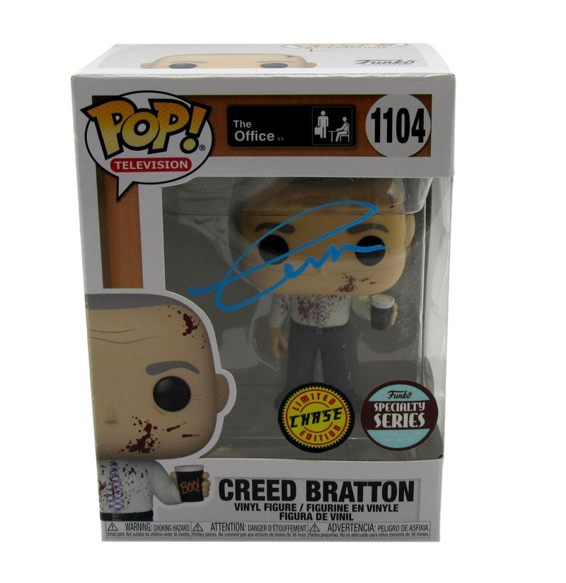 Creed Bratton Autographed Funko Pop! #1104 Figurine "The Office" JSA 184766