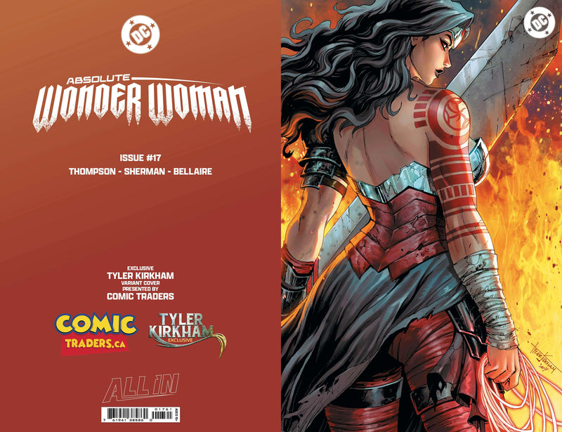 ABSOLUTE WONDER WOMAN #17 TYLER KIRKHAM Megacon 2026 EXCLUSIVE VIRGIN VAR (02/25/2026)