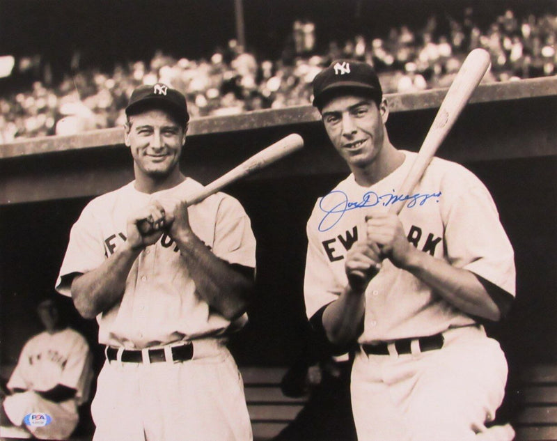 Joe DiMaggio HOF New York Yankees Signed/Autographed 16x20 Photo PSA/DNA 166028
