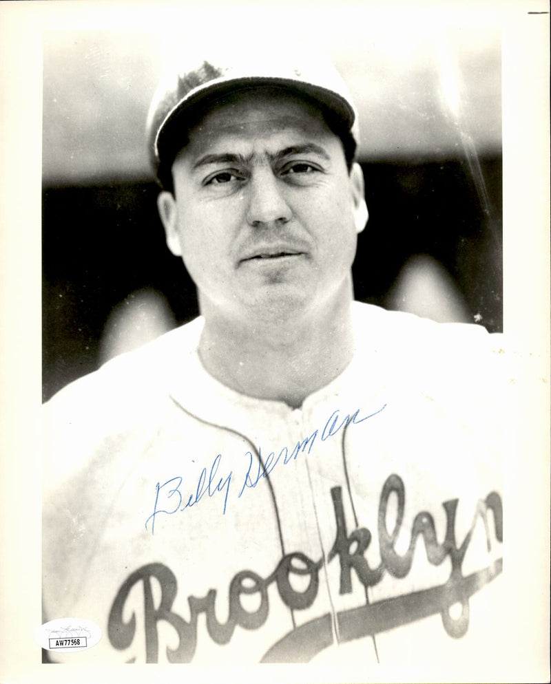 Billy Herman HOF Signed/Autographed 8x10 Photo Brooklyn Dodgers JSA 191423
