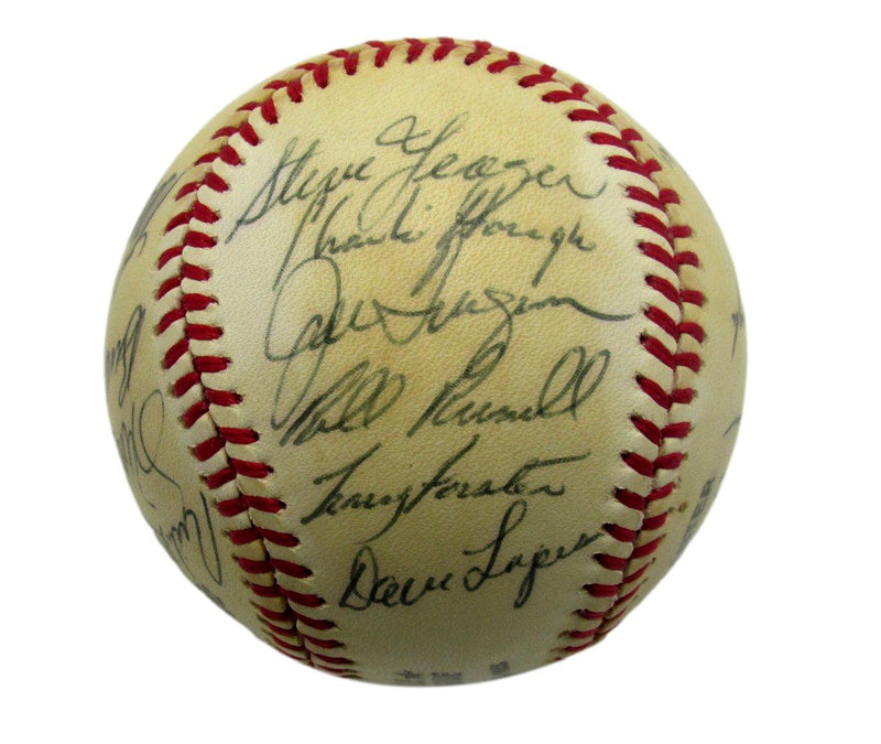 1979 Dodgers Team Signed by 20 ONL Baseball Sutton Lasorda HOF Garvey 190532