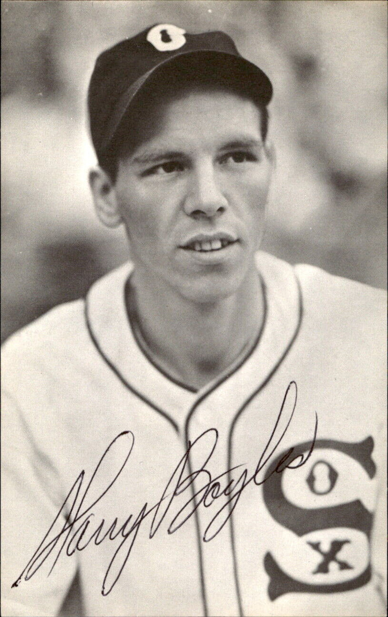 Harry Boyles White Sox d. 2005 Signed/Autographed 3x5  Photo 177977