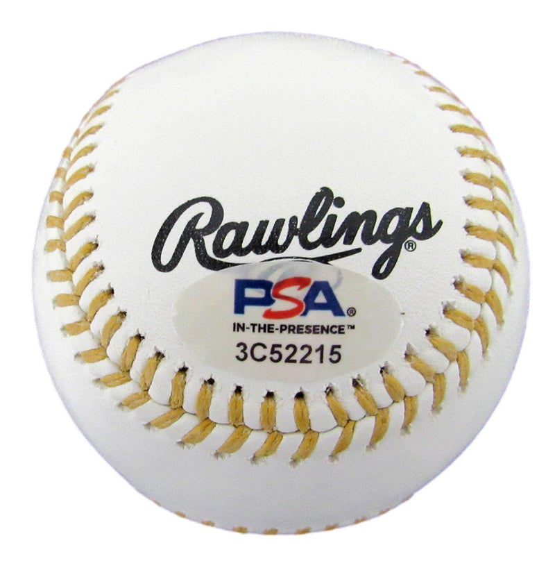 Jimmy Rollins Signed/Inscribed Gold Glove Award Baseball Phillies PSA/DNA 189596