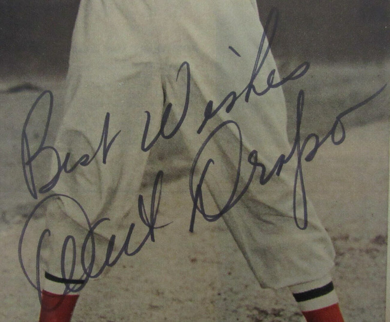 Walt Dropo Autographed Magazine Photo Boston Red Sox JSA