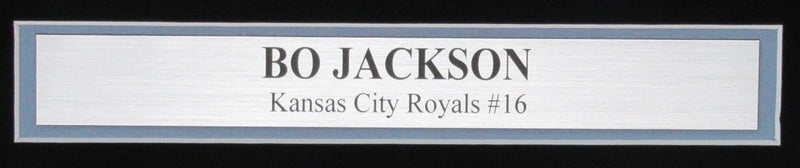 Bo Jackson Signed/Auto 16x20 Photo Kansas City Royals Framed Beckett 192364