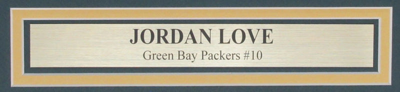 Jordan Love Signed/Auto 16x20 Photo Green Bay Packers Framed Beckett 189727