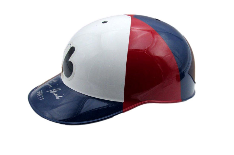 Tim Raines HOF Signed/Insc MLB Batting Helmet Expos Size 7 3/8 PSA/DNA 193132