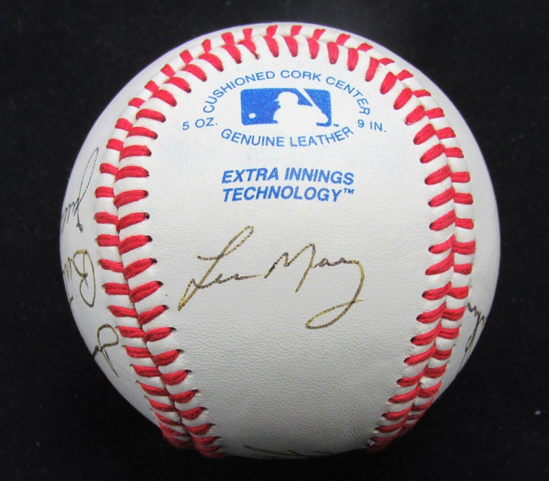 2013 Indians Fantasy Camp Multi-Autographed OML Baseball Cleveland Indians