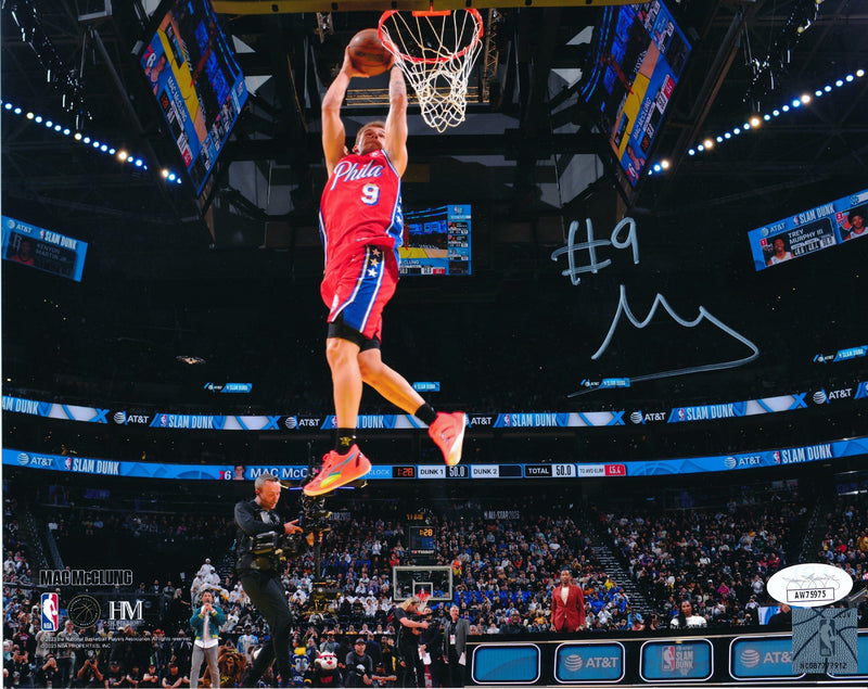 Mac McClung Signed/Autographed 8x10 Photo Philadelphia 76ers JSA 191749