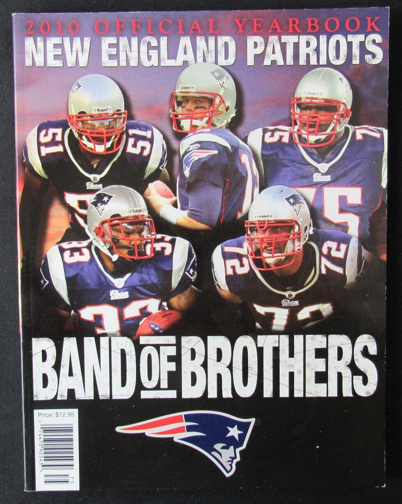2010 New England Patriots Yearbook Brady 176471