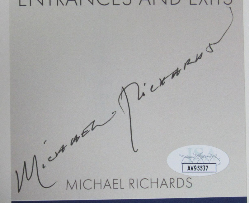 Michael Richards Signed/Auto "Entrances and Exits" Book "Seinfeld" JSA 189571