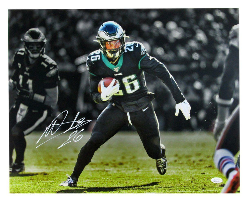 Miles Sanders Philadelphia Eagles Signed/Autographed 16x20 Photo JSA 162186