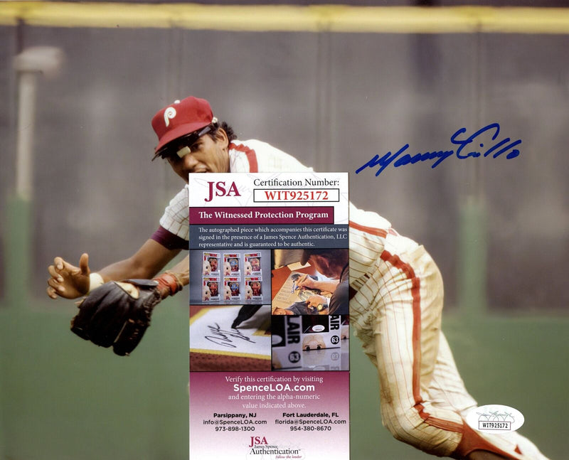 Manny Trillo Philadelphia Phillies Signed/Autographed 8x10 Photo JSA 167289