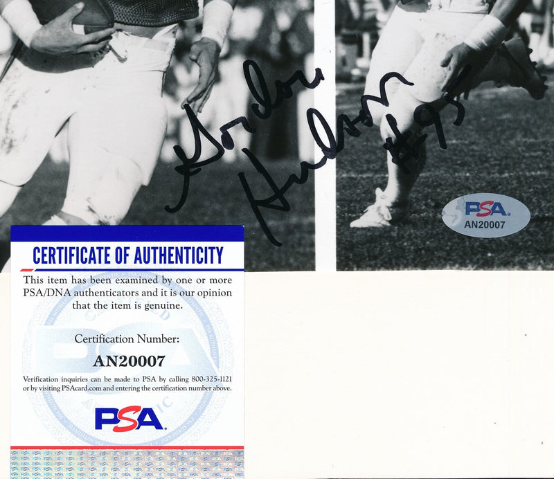 Gordon Hudson Signed/Auto Mounted 7x7 Magazine Photo BYU PSA/DNA 188143