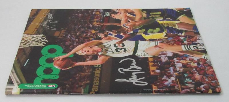 Larry Bird Signed Nov. 17, 1987 Hoop Program Cavaliers vs. Celtics JSA  189298
