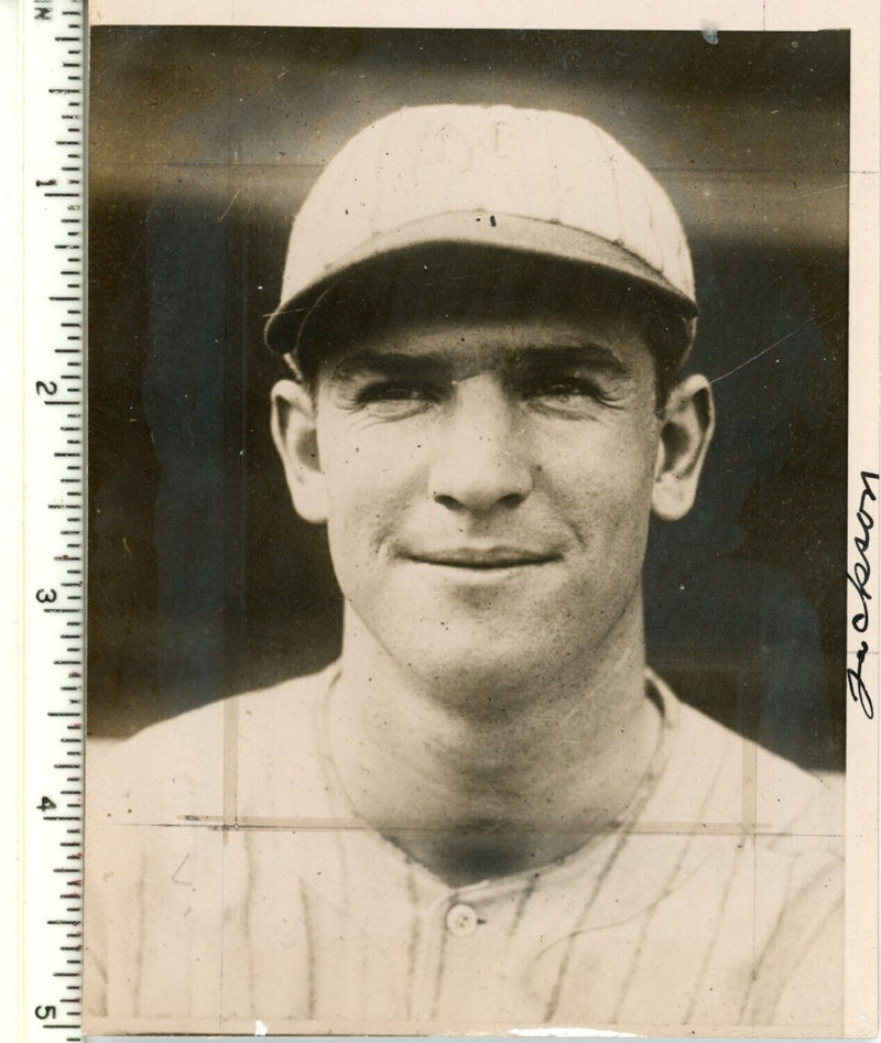 Travis Jackson 4x5 B/W 1924 Press Wire Photo New York Giants