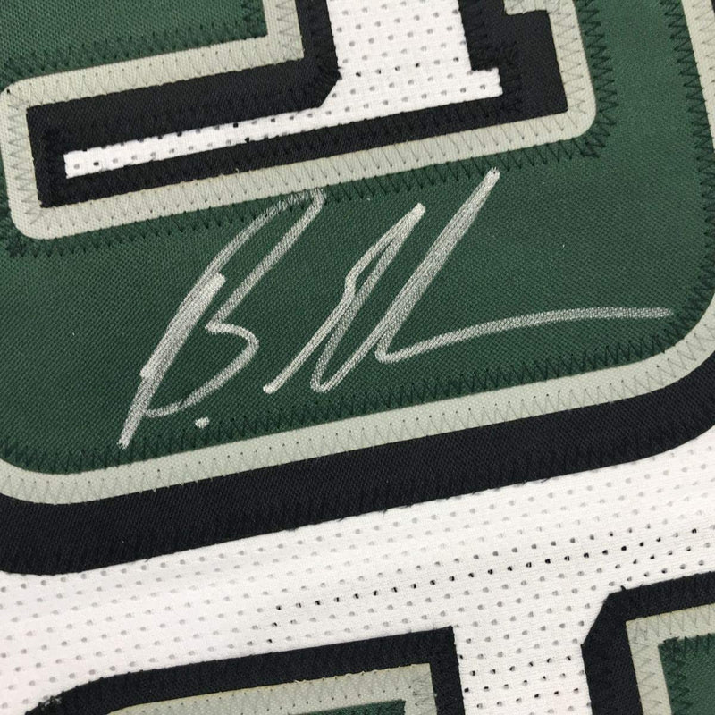 Autographed/Signed Brandon Graham Philadelphia White Football Jersey JSA COA