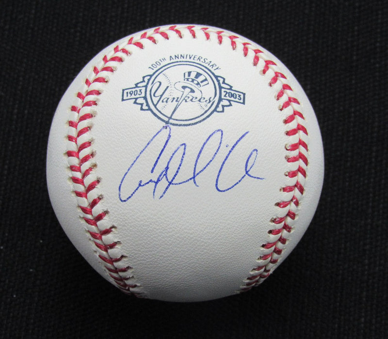 Casey McGehee Signed/Auto Yankees 100th OML Baseball TRI-STAR Inscr 187148