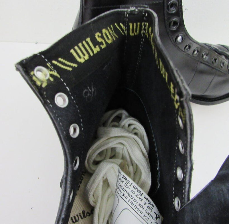 Pair of Vintage Wilson Riteweight Black Football Cleats Size 8.5  NIB 182902