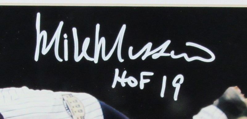 Mike Mussina HOF Autographed/Inscribed 8x10 Photo Yankees Framed JSA 180802