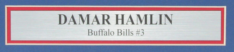 Damar Hamlin Autographed 8x10 Photo Buffalo Bills Framed Beckett 177290