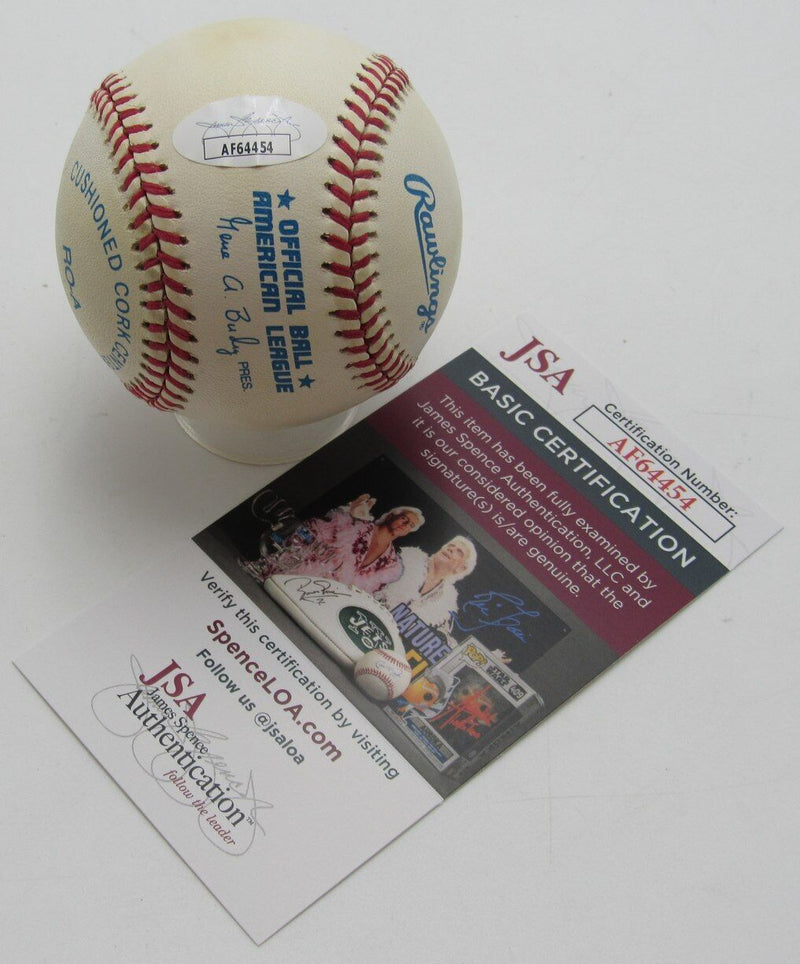 Ralph Houk Autographed/Inscribed OAL Baseball New York Yankees JSA