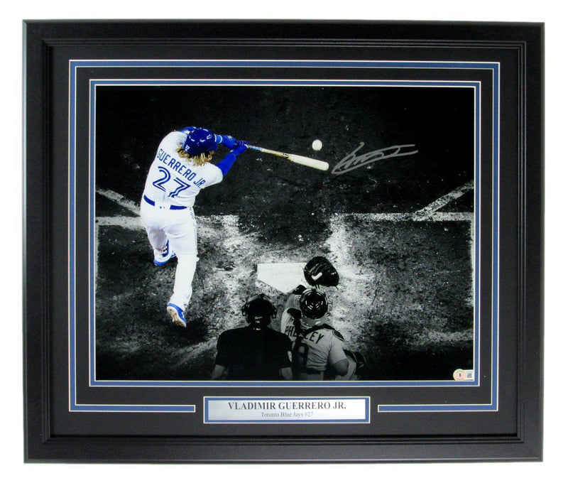 Vladimir Guerrero Jr. Toronto Blue Jays Signed 16x20 Photo Framed Beckett 161717