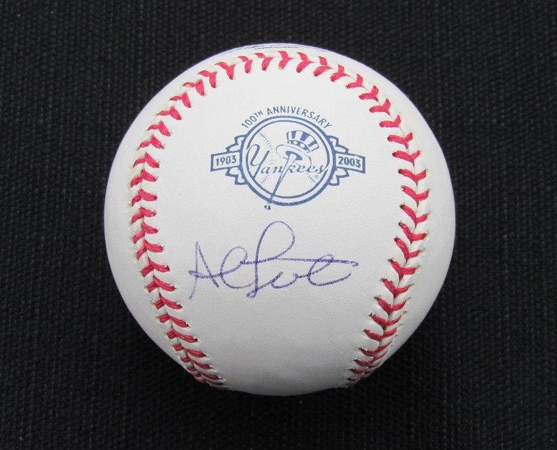 Al Leiter Signed/Auto Yankees 100th OML Baseball JSA 186603