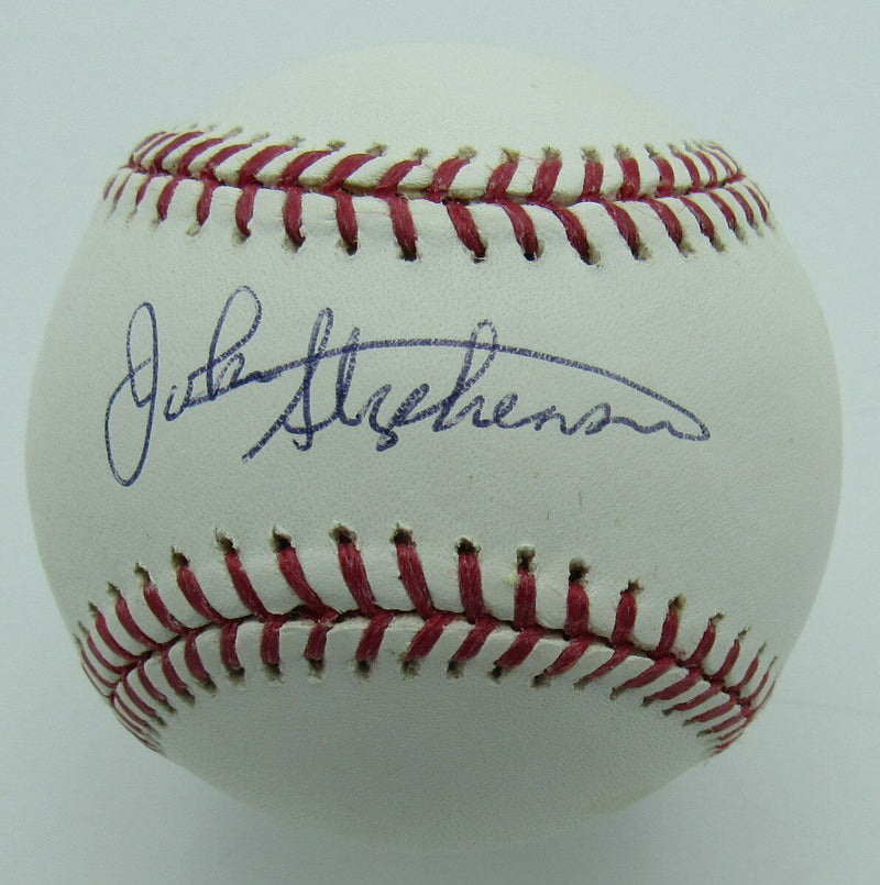 John Stephenson Signed/Autographed Mets/Cubs Rawlings OML Baseball 148890