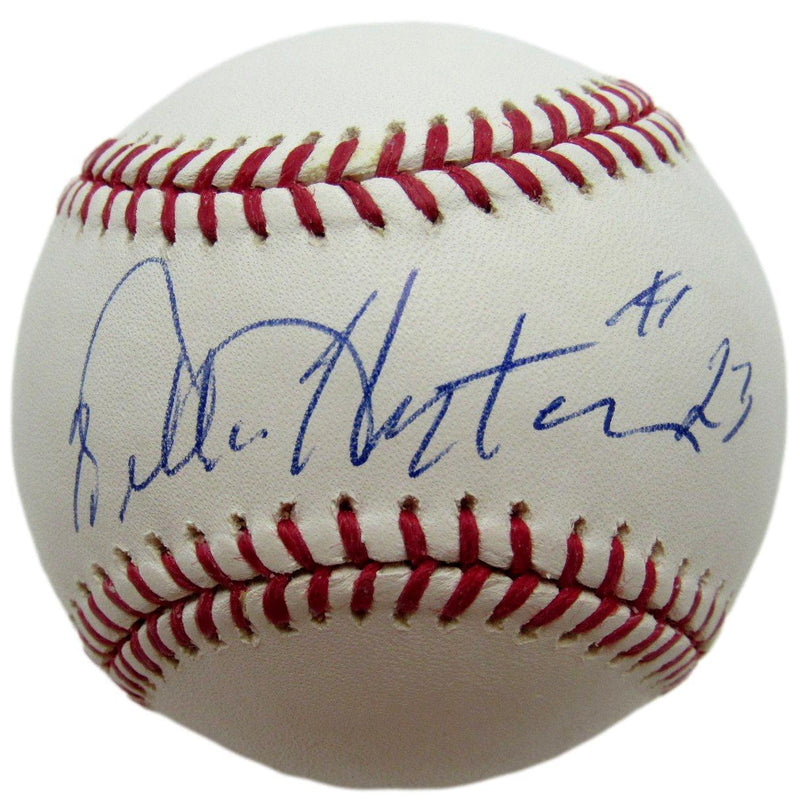 Willie Horton Autographed OML Baseball Detroit Tigers JSA