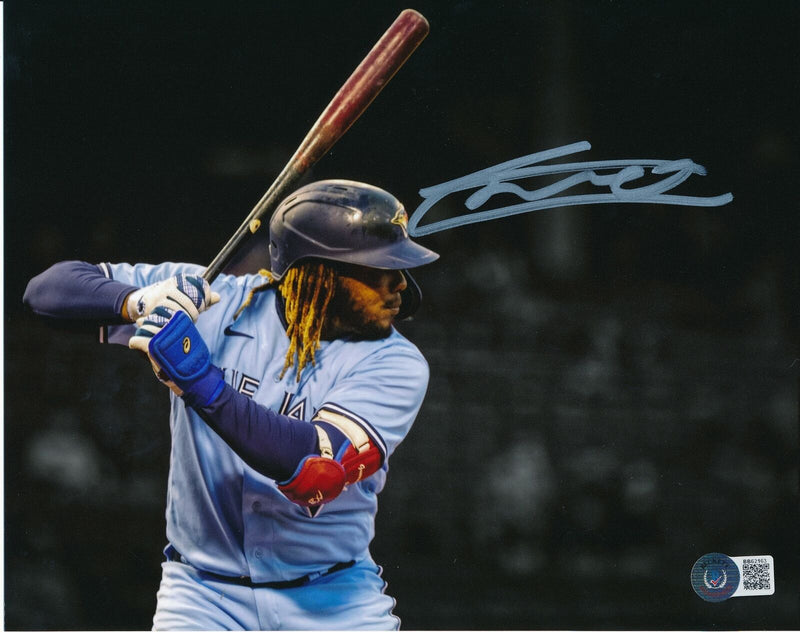 Vladimir Guerrero JR. Toronto Blue Jays Signed/Auto 8x10 Photo BAS 162327